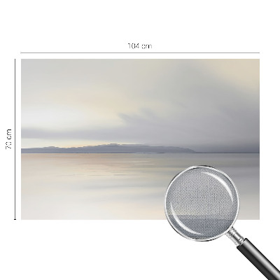 Selbstklebende Fototapete fürs Schlafzimmer mit einer harmonischen Landschaft als Motiv