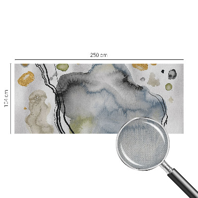 59D-Fototapete fürs Wohnzimmer Abstrakte Aquarellmalerei