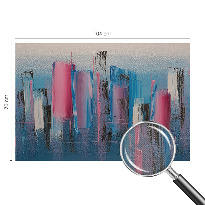 Moderne Fototapete nach Maß mit abstrakten Streifen