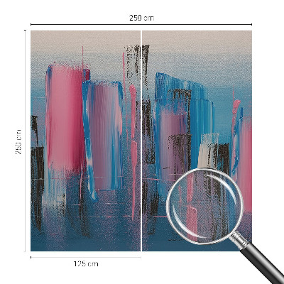 Moderne Fototapete nach Maß mit abstrakten Streifen