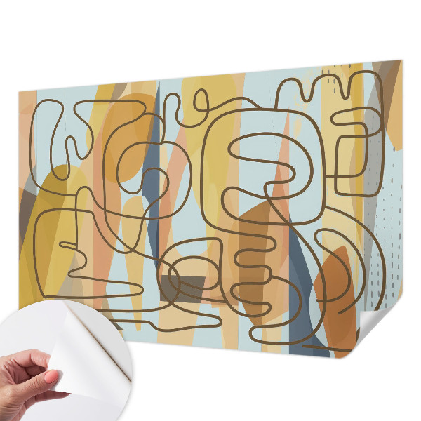 Motivtapete nach Maß Abstrakte Formen