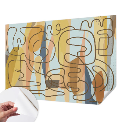 Motivtapete nach Maß Abstrakte Formen