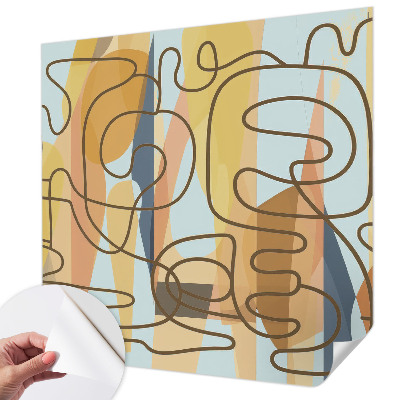 Motivtapete nach Maß Abstrakte Formen