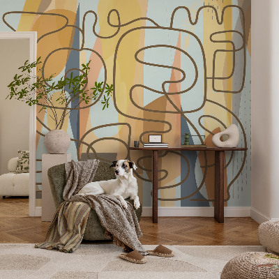 Motivtapete nach Maß Abstrakte Formen