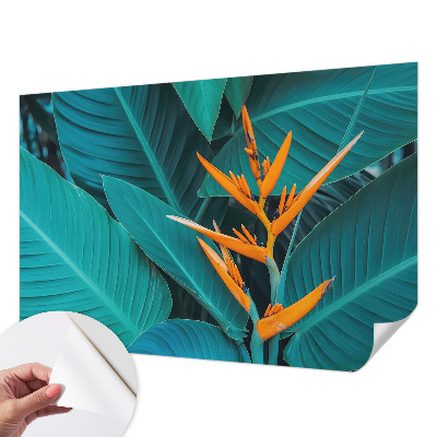 Motivtapete fürs Wohnzimmer Laubblüten