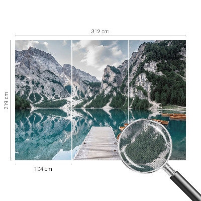 Selbstklebende Fototapete Bergpanorama