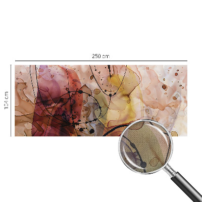 Fototapete in 3D-Optik mit abstraktem Harmoniemotiv