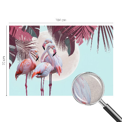 60D-Fototapete mit Motiv exotischer Vögel