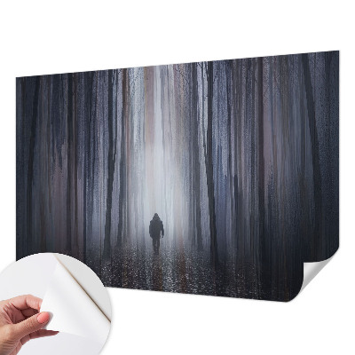 Selbstklebende Fototapete fürs Kinderzimmer Stille des Waldes