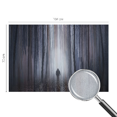 Selbstklebende Fototapete fürs Kinderzimmer Stille des Waldes