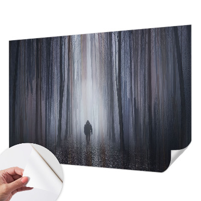 Selbstklebende Fototapete fürs Kinderzimmer Stille des Waldes