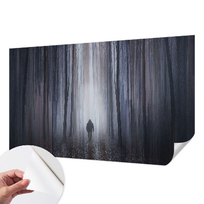 Selbstklebende Fototapete fürs Kinderzimmer Stille des Waldes