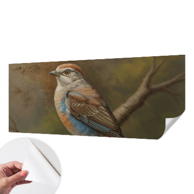 60D-Fototapete fürs Wohnzimmer Vogelporträt