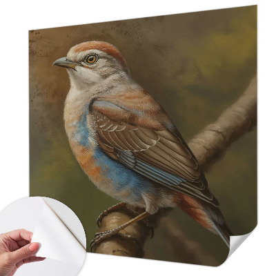 60D-Fototapete fürs Wohnzimmer Vogelporträt