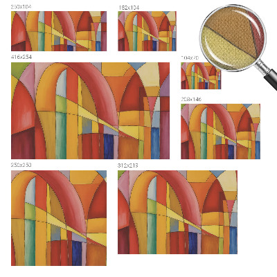 Moderne Fototapete nach Maß Energieformen