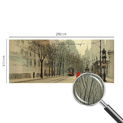 Selbstklebende Fototapete für die Wand mit einem Motiv namens „Urbane Symmetrie“