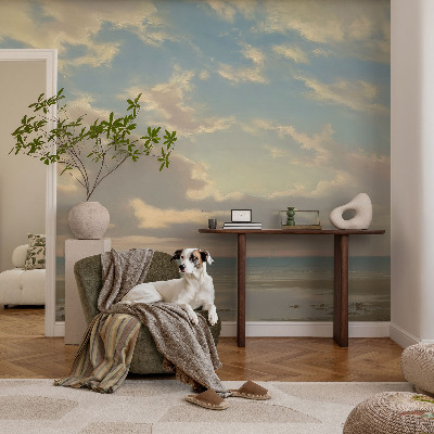 Selbstklebende Fototapete fürs Schlafzimmer Ein ruhiges Ufer