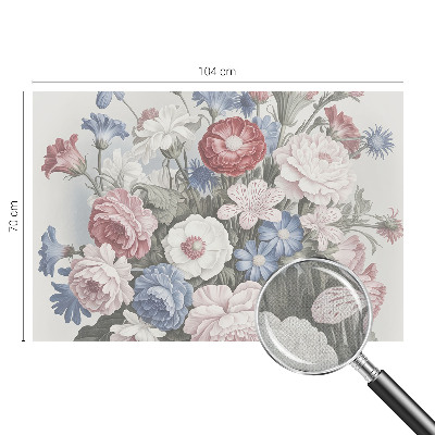 61D-Fototapete Bunter Blumenstrauß