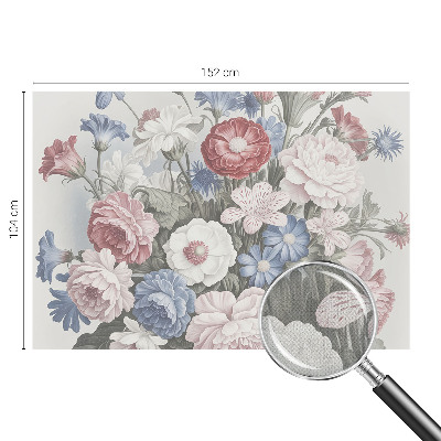 61D-Fototapete Bunter Blumenstrauß