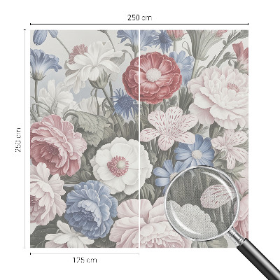 61D-Fototapete Bunter Blumenstrauß