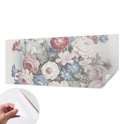 61D-Fototapete Bunter Blumenstrauß