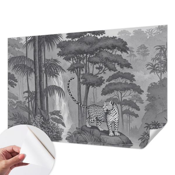 Fototapete in 3D-Optik Tropischer Dschungel