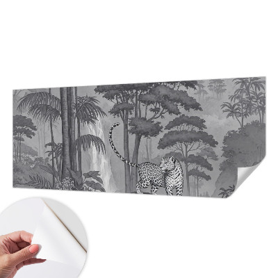 Fototapete in 3D-Optik Tropischer Dschungel