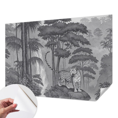 Fototapete in 3D-Optik Tropischer Dschungel