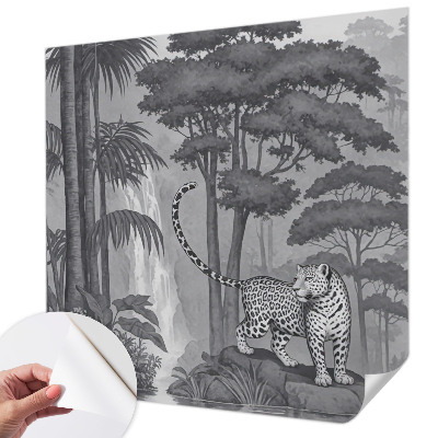 Fototapete in 3D-Optik Tropischer Dschungel