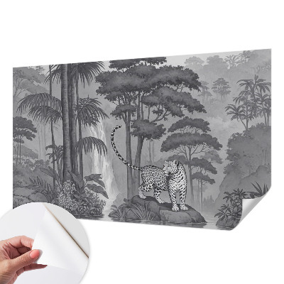 Fototapete in 3D-Optik Tropischer Dschungel