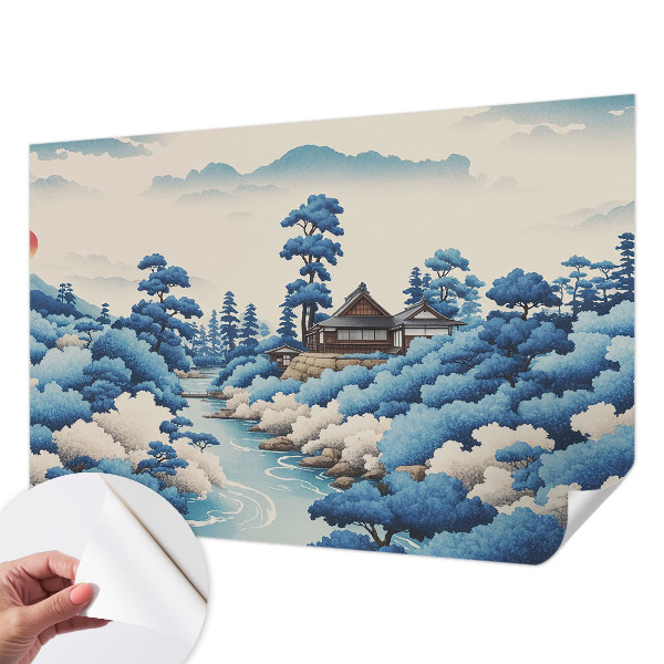 61D-Fototapete fürs Schlafzimmer Friedliche Natur