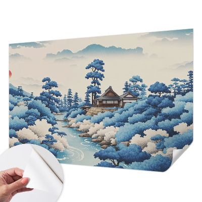 61D-Fototapete fürs Schlafzimmer Friedliche Natur