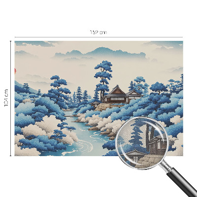 61D-Fototapete fürs Schlafzimmer Friedliche Natur