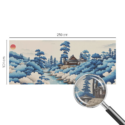 61D-Fototapete fürs Schlafzimmer Friedliche Natur