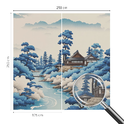 61D-Fototapete fürs Schlafzimmer Friedliche Natur