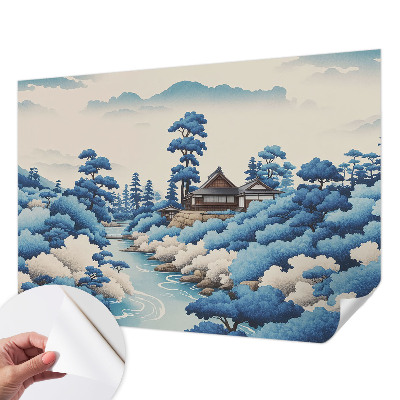 61D-Fototapete fürs Schlafzimmer Friedliche Natur