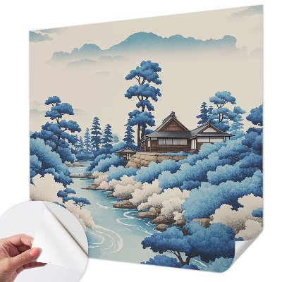 61D-Fototapete fürs Schlafzimmer Friedliche Natur