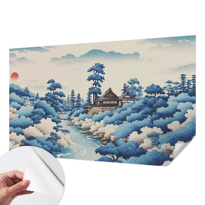 61D-Fototapete fürs Schlafzimmer Friedliche Natur