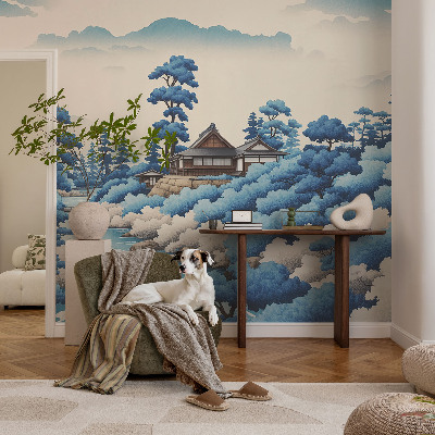 61D-Fototapete fürs Schlafzimmer Friedliche Natur