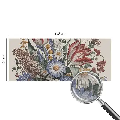 Fototapete nach Maß mit Motiv eines Blumenstraußes