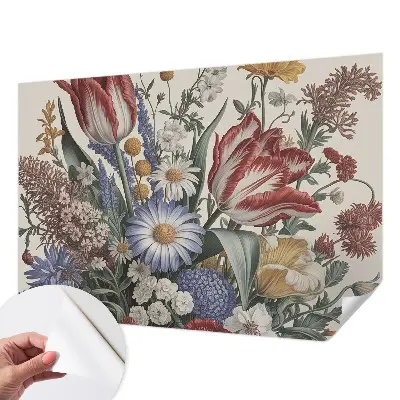 Fototapete nach Maß mit Motiv eines Blumenstraußes