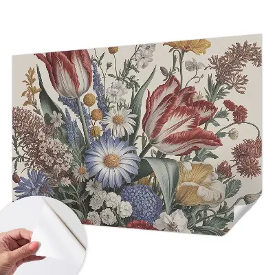 Fototapete nach Maß mit Motiv eines Blumenstraußes