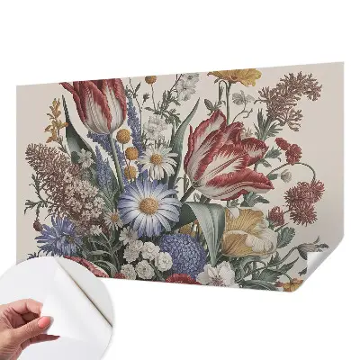 Fototapete nach Maß mit Motiv eines Blumenstraußes