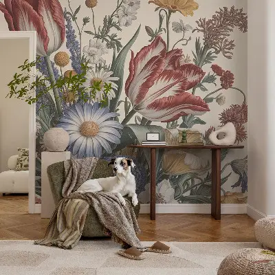 Fototapete nach Maß mit Motiv eines Blumenstraußes