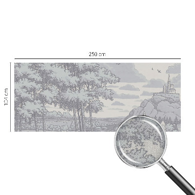 Motivtapete nach Maß Märchenhafte Landschaft