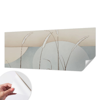 Vintage tapete Sanfte Gräser