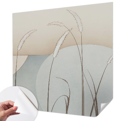 Vintage tapete Sanfte Gräser