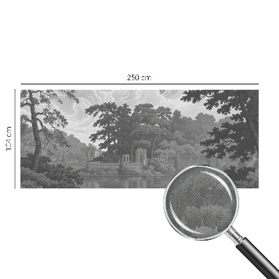Selbstklebende Fototapete fürs Wohnzimmer mit Motiv einer Naturlandschaft