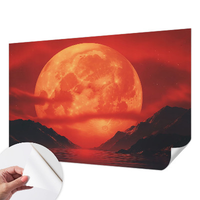 62D-Fototapete mit Motiv eines nächtlichen Himmelsphänomens