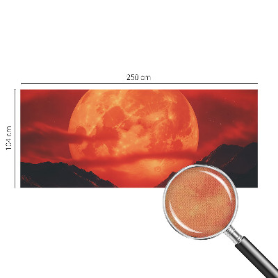62D-Fototapete mit Motiv eines nächtlichen Himmelsphänomens